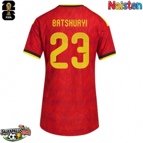Belgia Michy Batshuayi #23 Kotipaita Naisten MM-kisat 2026 Lyhythihainen